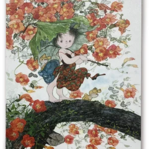 画業50周年 女性が輝く未来 一瞬間の