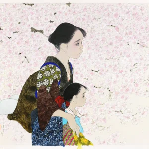 中島敏春★【薔薇】★真作保証★ 1点物/原画★キャンバスF6号★直筆サイン★ 直筆サイン入り！中島 潔 レフグラフ ファイン版画[真作] 限定