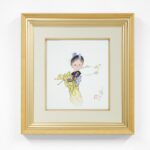 色紙　中島潔「風の音色」